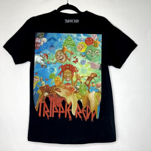 Trippie Redd Graphic T-shirt Men Adult Small Black Music Short Sleeve - Picture 1 of 7